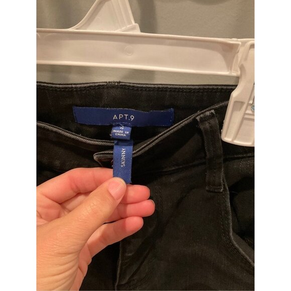 Womens Apt 9 Size 4 Skinny Jeans Lot of 3 - Picture 9 of 10